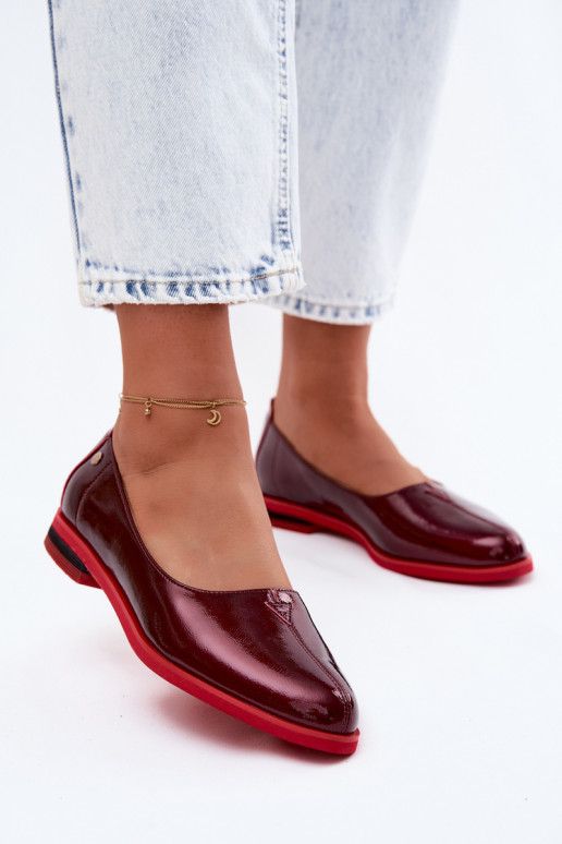 Āda Lakotas balerīnas Tā irciejka K7463-23 bordo krāsas