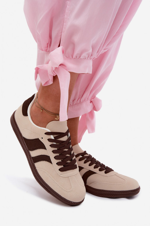 Sneakers modeļa apavi Sieviešu smilšu krāsas Lurea