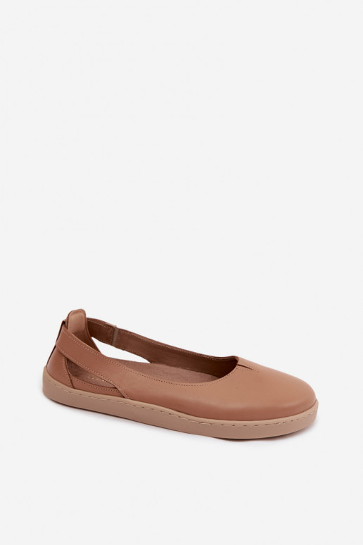 Barefoot ballerīnas Zazoo 10217 kapučīna krāsā
