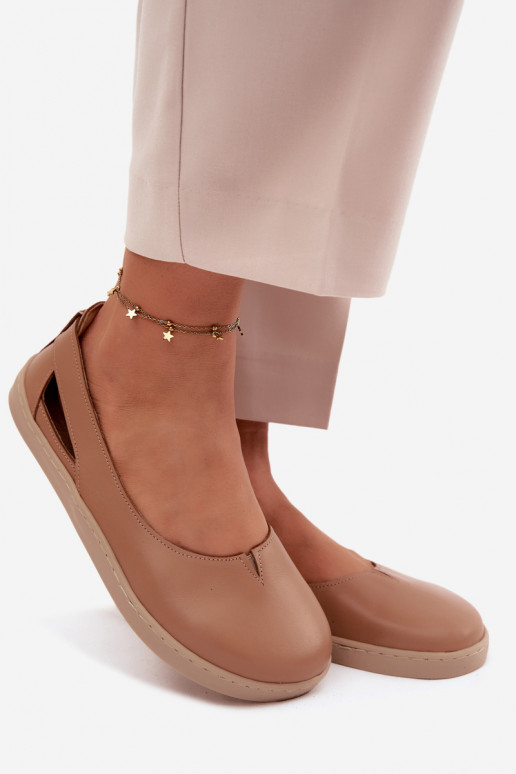 Balerīnas Barefoot Zazoo 10217 Kapučīno