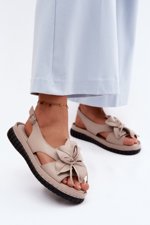 Sieviešu basenes Sieviešu Ar greznu ar puķītēmem Vinceza 66917 smilšu krāsas