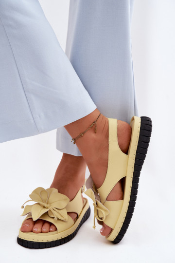 Sieviešu basenes Sieviešu Ar greznu ar puķītēmem Vinceza 66917 Dzelteni