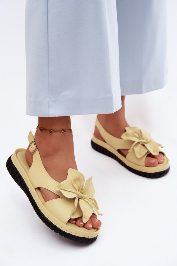 Sieviešu basenes Sieviešu Ar greznu ar puķītēmem Vinceza 66917 Dzelteni 2