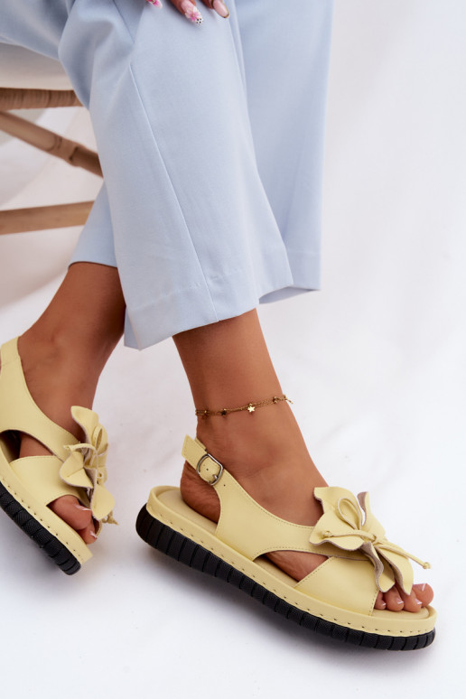 Sieviešu basenes Sieviešu Ar greznu ar puķītēmem Vinceza 66917 Dzelteni