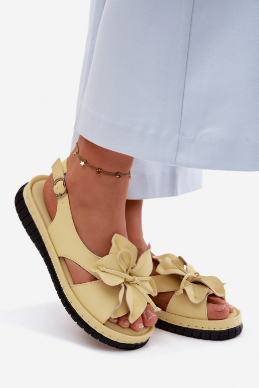 Sieviešu basenes Sieviešu Ar greznu ar puķītēmem Vinceza 66917 Dzelteni