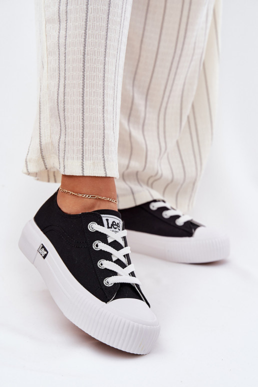 sieviešu puszābaki ar platformu LEE ISLA C INOMEN LOIN 50261002.25Y melnas krāsas