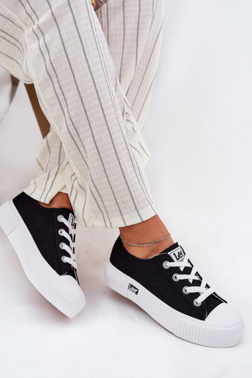 sieviešu puszābaki ar platformu LEE ISLA C INOMEN LOIN 50261002.25Y melnas krāsas