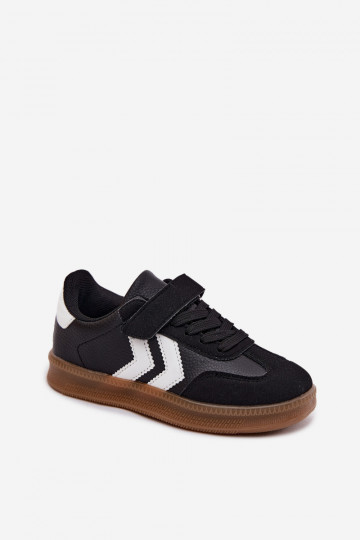 Sneakers modeļa apavi Bērnu apavi melnas krāsas Meressa