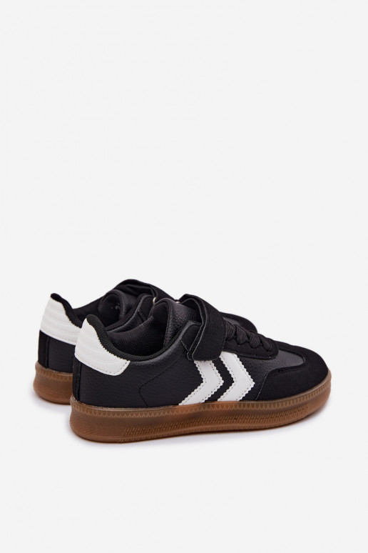 Sneakers modeļa apavi Bērnu apavi melnas krāsas Meressa