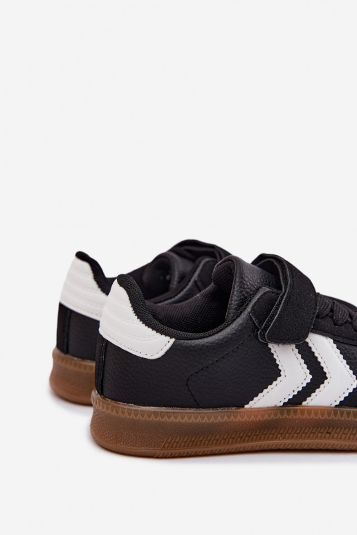 Sneakers modeļa apavi Bērnu apavi melnas krāsas Meressa
