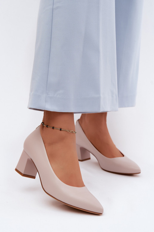 Kurpes ar papēdi Sergio Leone PB413 Pelēkas krāsas