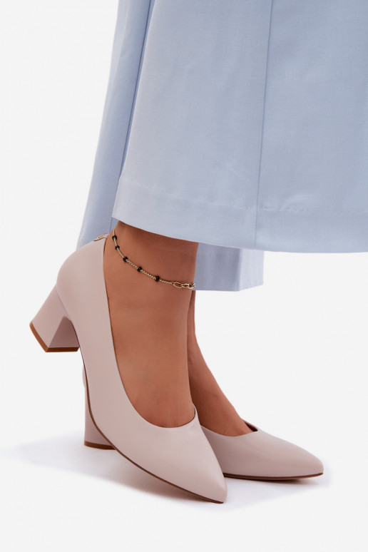 Kurpes ar papēdi Sergio Leone PB413 Pelēkas krāsas