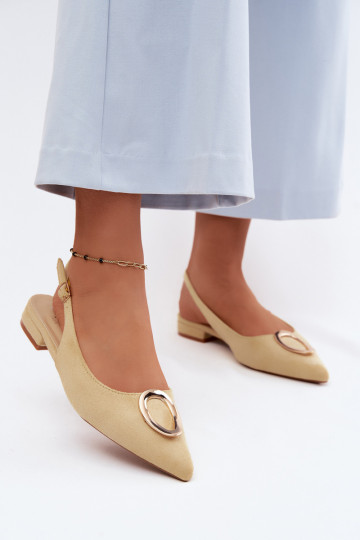 Sieviešu basenes ar platiem papēžiem ar ornamentiem Dzelteni Sparkle