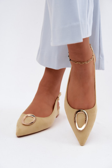 Sieviešu basenes ar platiem papēžiem ar ornamentiem Dzelteni Sparkle 2