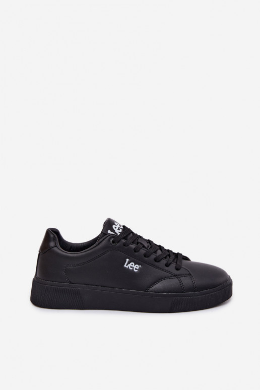 Sneakers modeļa apavi vīriešiem LEE GLENN MEN LOIN50261026.11A melnas krāsas