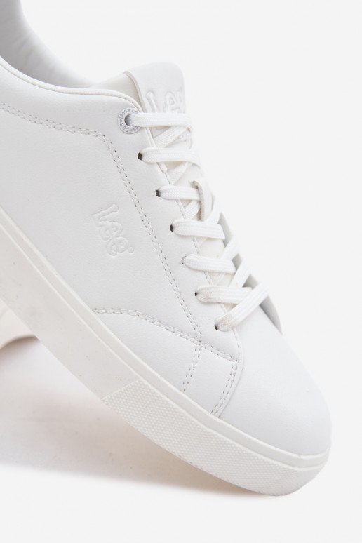 Sneakers modeļa apavi vīriešiem LEE GLENN MEN LOIN50261026.03A baltas krāsas