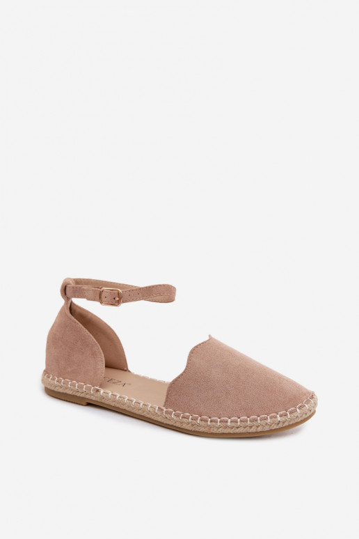 EspadrillesImitacji zamšādasu Vinceza 23-34594 smilšu krāsas