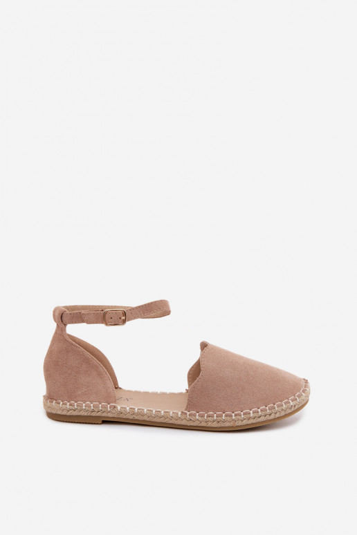 EspadrillesImitacji zamšādasu Vinceza 23-34594 smilšu krāsas