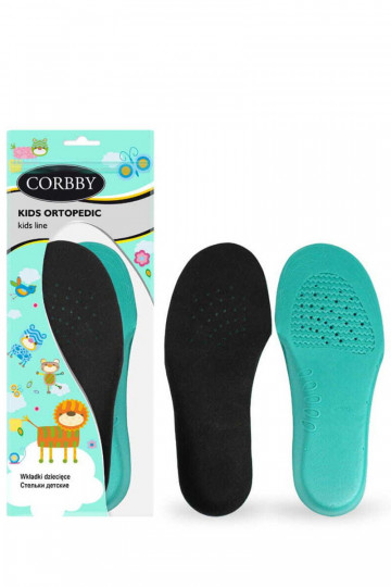 CORBBY KIDS ORTOPEDIC ortopēdiskie profilētie ieliktņi bērniem ar iedobumu