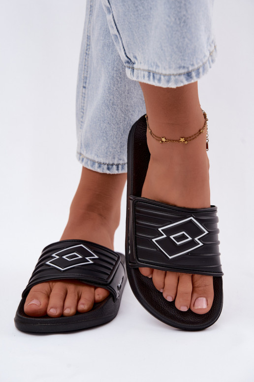 Melni unisex čības LOTTO FLYDE 2400940U-1110