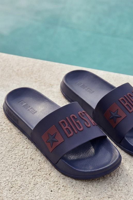 Tumši zilas vīriešu čības "Big Star SS174361"