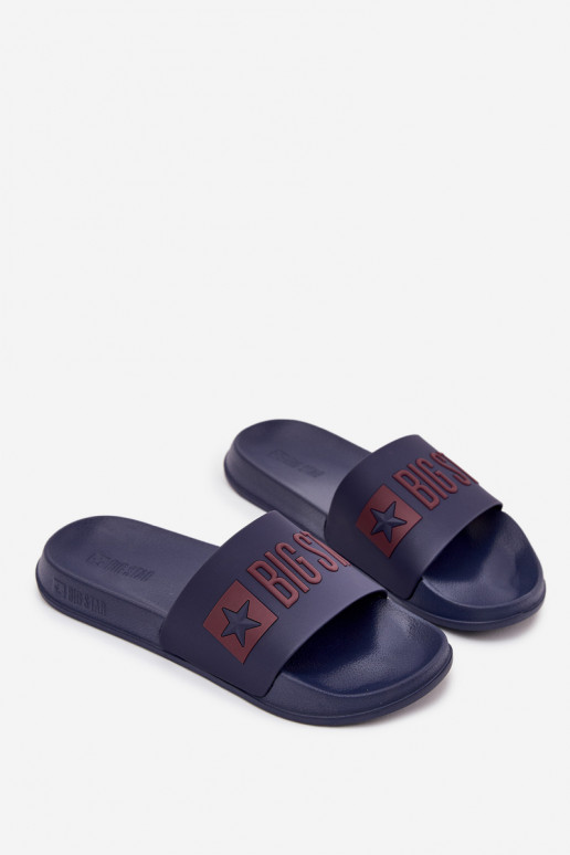 Tumši zilas vīriešu čības "Big Star SS174361"