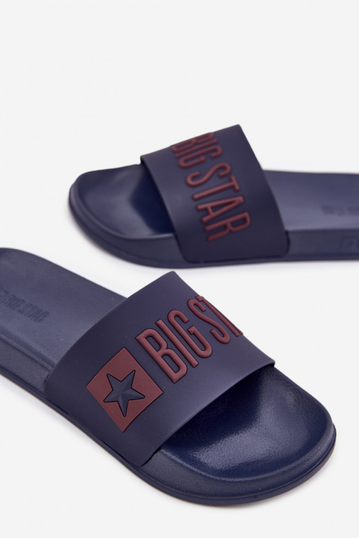 Tumši zilas vīriešu čības "Big Star SS174361"