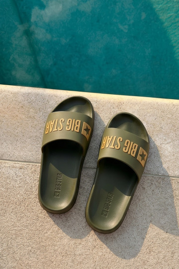 Zaļas vīriešu čības "Big Star SS174360"