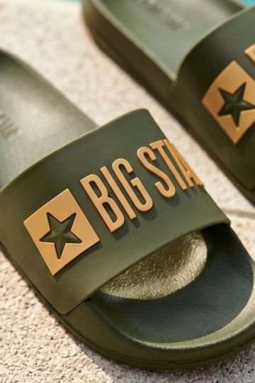 Zaļas vīriešu čības "Big Star SS174360" 2