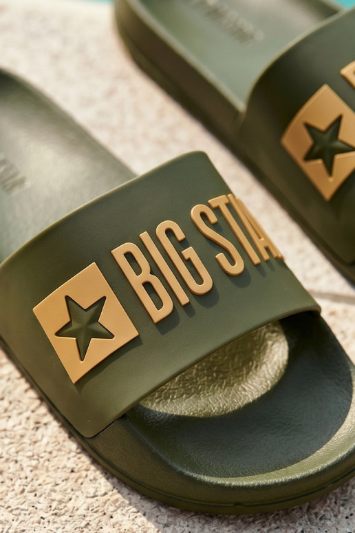 Zaļas vīriešu čības "Big Star SS174360"