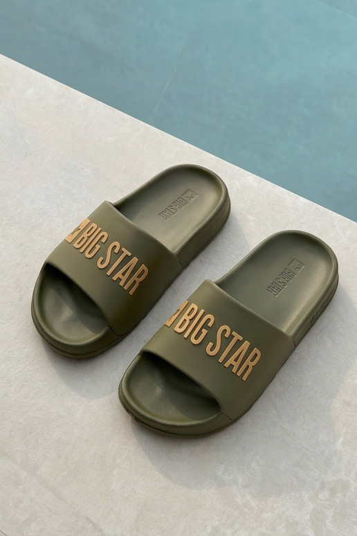 Zaļas vīriešu čības "Big Star SS174360"