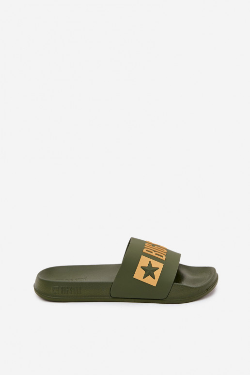 Zaļas vīriešu čības "Big Star SS174360"