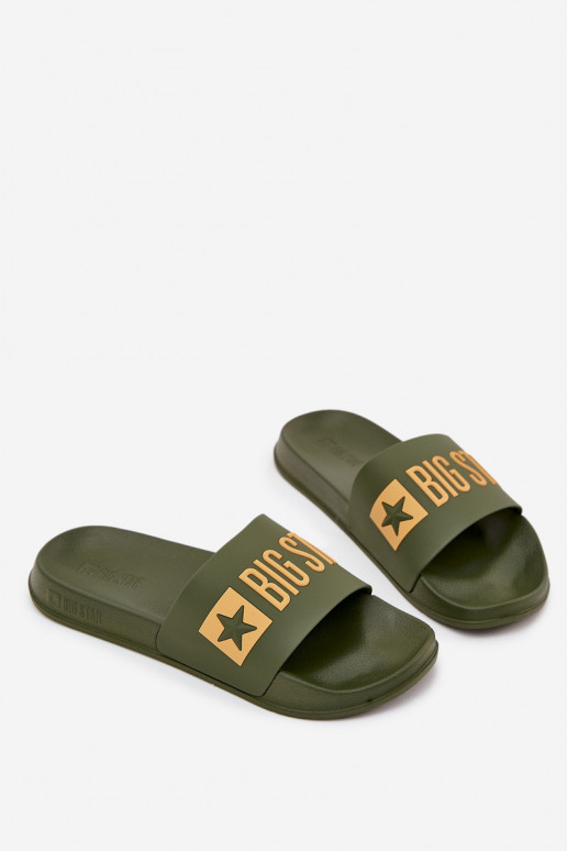 Zaļas vīriešu čības "Big Star SS174360"
