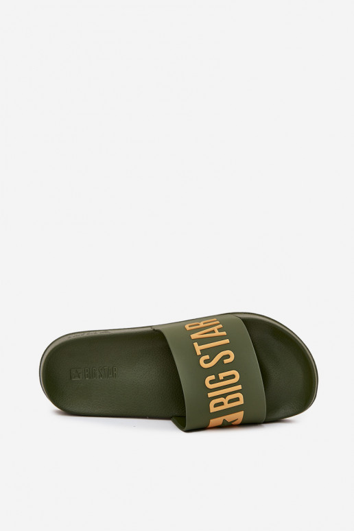 Zaļas vīriešu čības "Big Star SS174360"