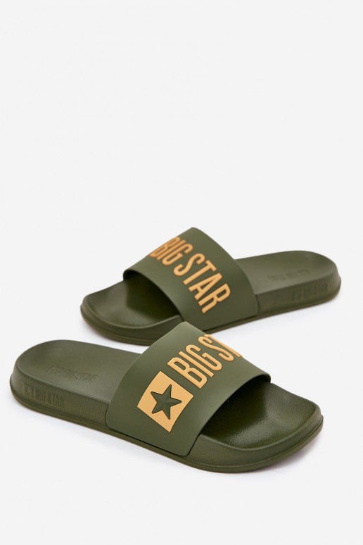 Zaļas vīriešu čības "Big Star SS174360"