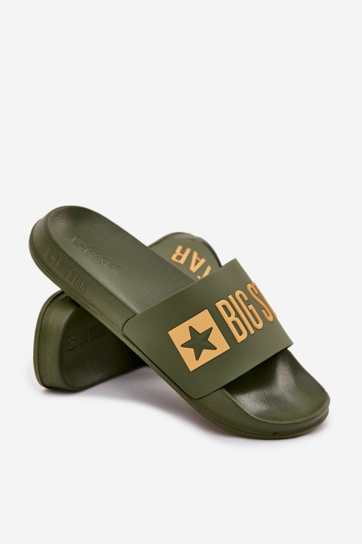 Zaļas vīriešu čības "Big Star SS174360"