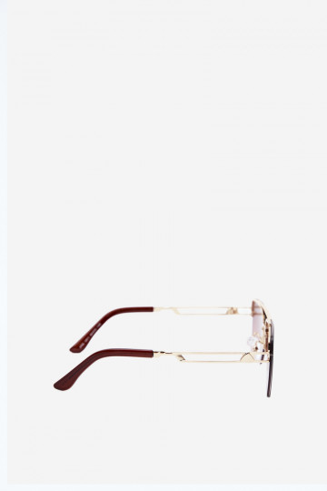 Saulesbrilles ar UV filtru brūnā krāsā 2