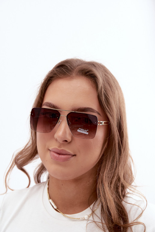 Saulesbrilles ar UV filtru brūnā krāsā