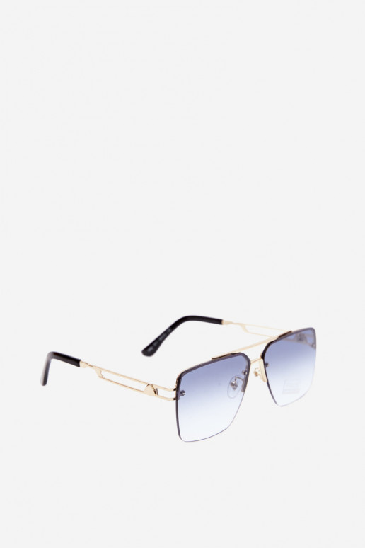 Saulesbrilles ar UV filtru zilā krāsā
