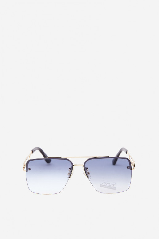 Saulesbrilles ar UV filtru zilā krāsā