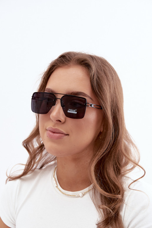Saulesbrilles ar UV filtru melnā krāsā