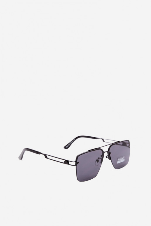Saulesbrilles ar UV filtru melnā krāsā