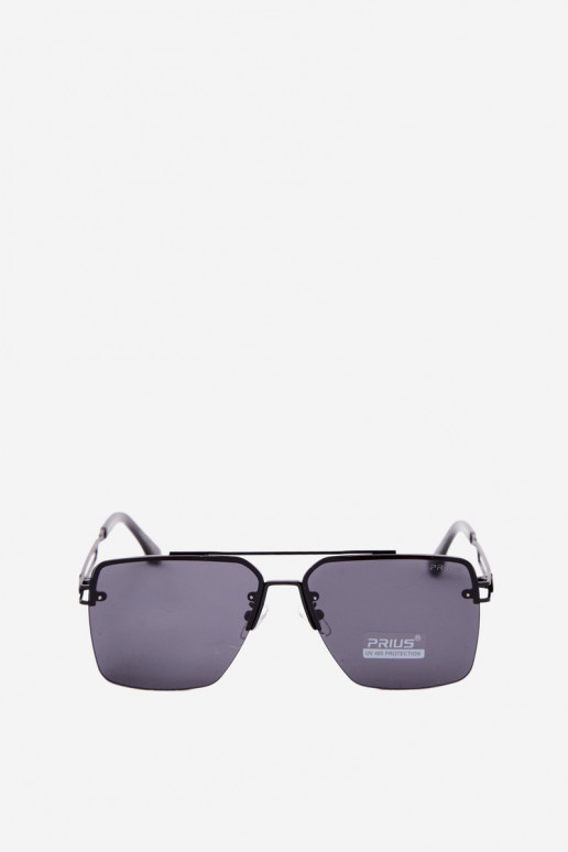 Saulesbrilles ar UV filtru melnā krāsā