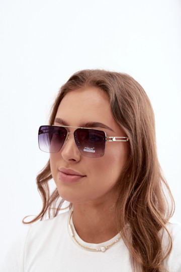 Saulesbrilles ar UV filtru tumši zila krāsā 2