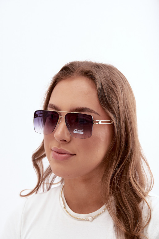 Saulesbrilles ar UV filtru tumši zila krāsā