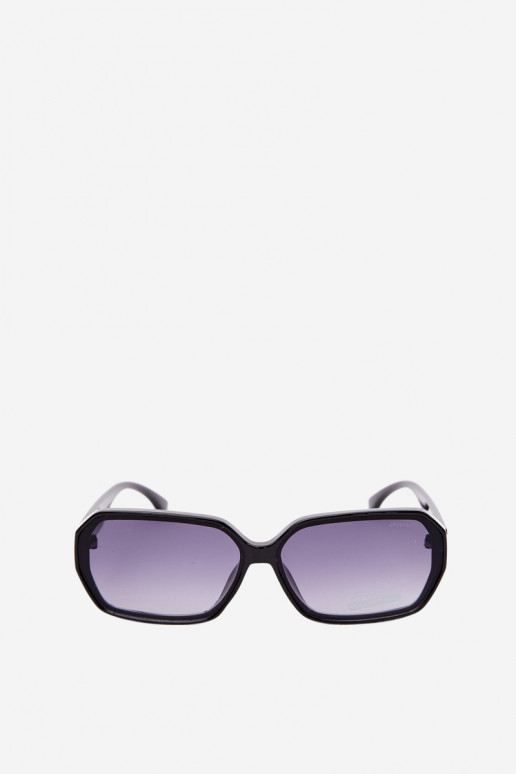 Sieviešu saulesbrilles ar UV filtru melnā krāsā