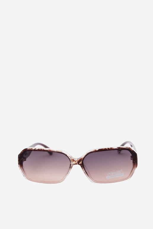 Sieviešu saulesbrilles ar UV filtru brūnā krāsā