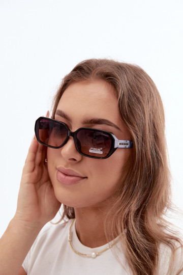 Sieviešu saulesbrilles ar UV filtru tumši zilā krāsā