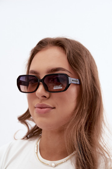 Sieviešu saulesbrilles ar UV filtru tumši zilā krāsā 2
