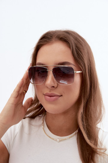 Saulesbrilles ar UV 400 filtru tumši zili